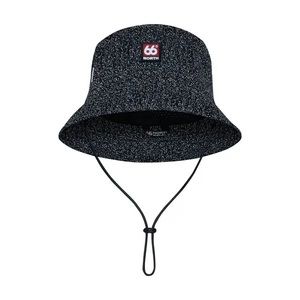 66 north hard at bucket hat size 1 with 3m reflective